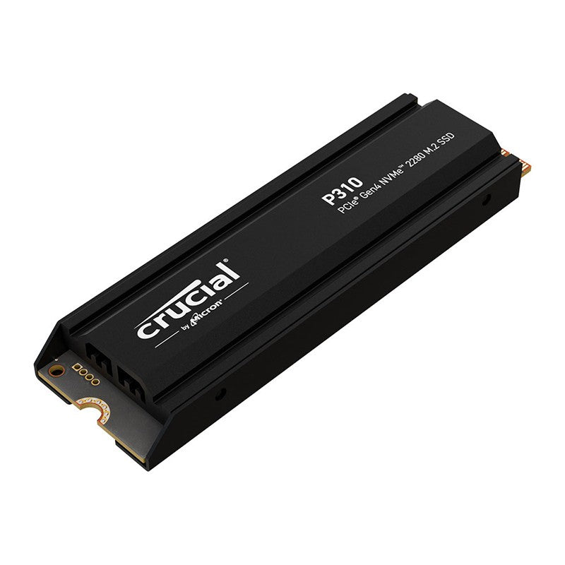 Crucial P310 1TB PCIe 4.0 M.2 NVMe 2280 SSD with Heatsink