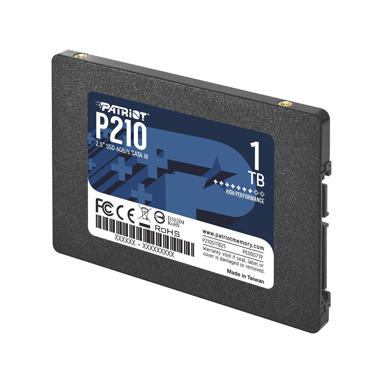 PATRIOT MEMORY P210 SSD 1TB SATA 3 Internal Solid State Drive 2.5