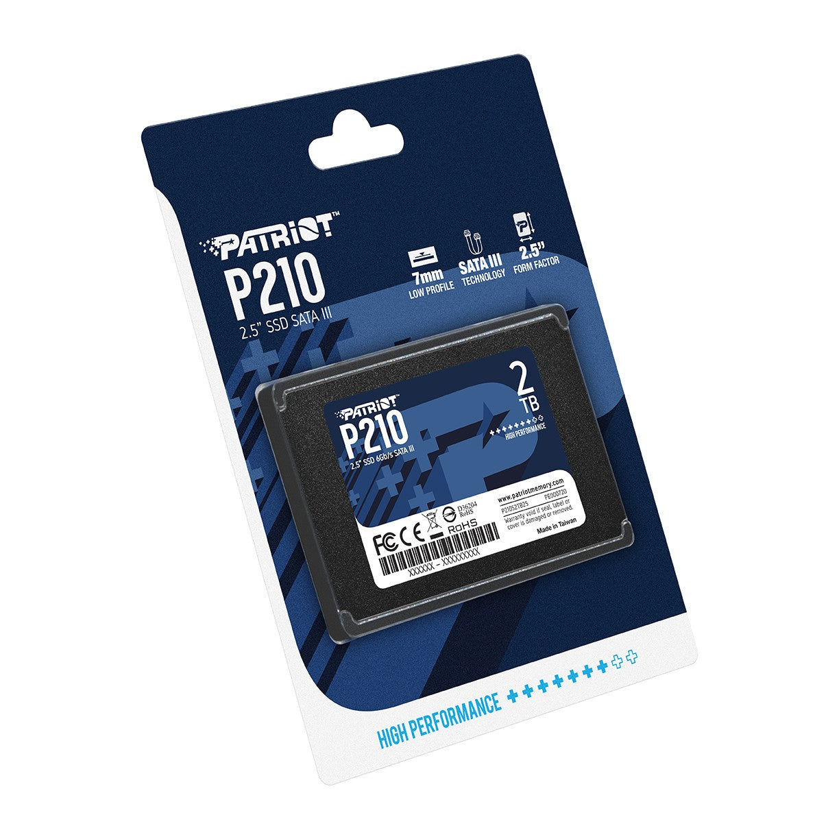 PATRIOT MEMORY P210 SSD 2TB SATA 3 Internal Solid State Drive 2.5