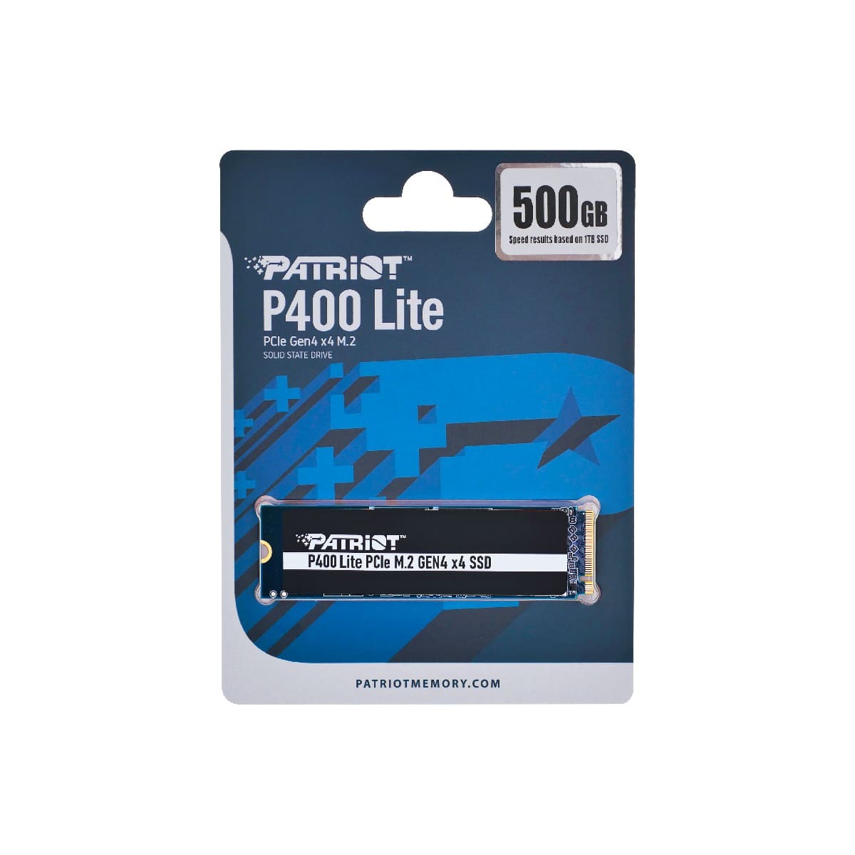 PATRIOT MEMORY P400 Lite M.2 PCIe Gen 4 x4 500GB NVMe SSD, Solid State Drive