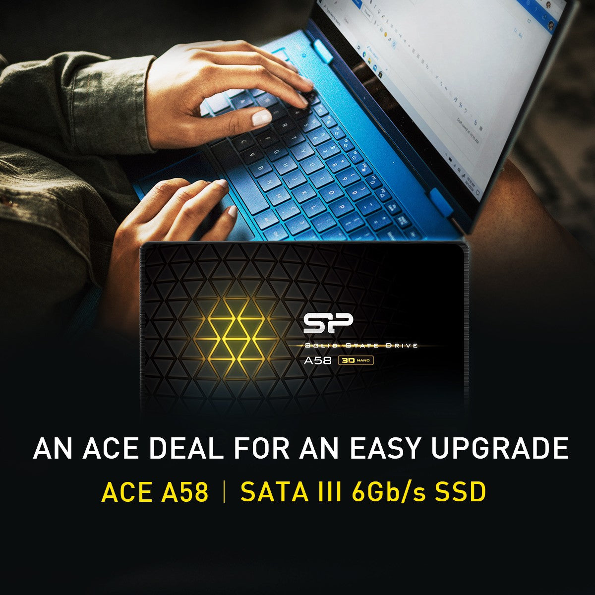 SP Silicon Power Ace A58 4TB 3D NAND 2.5inch SATA III SSD
