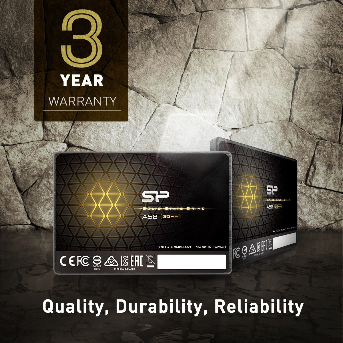 SP Silicon Power Ace A58 512GB 3D NAND 2.5inch SATA III SSD