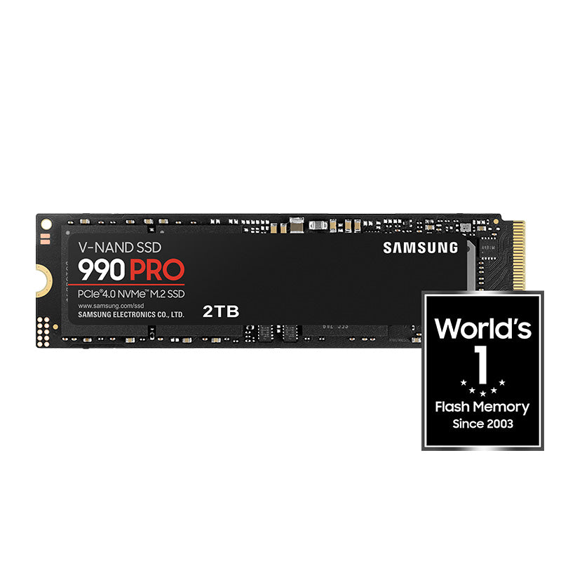 Samsung 990 Pro 2TB PCIe 4.0 M.2 2280 NVMe SSD