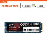 Silicon Power 1TB P34A80 Gen3x4 TLC R/W up to 3,400/3,000 MB/s PCIe M.2 NVMe SSD