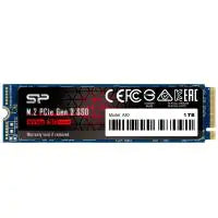 Silicon Power 1TB P34A80 Gen3x4 TLC R/W up to 3,400/3,000 MB/s PCIe M.2 NVMe SSD