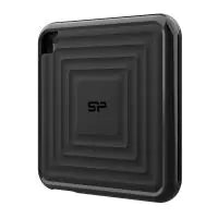 Silicon Power 4TB PC60 Rugged 540 MB/s USB C USB 3.2 Gen 2 Portable External SSD with 1 USB C to USB A cable
