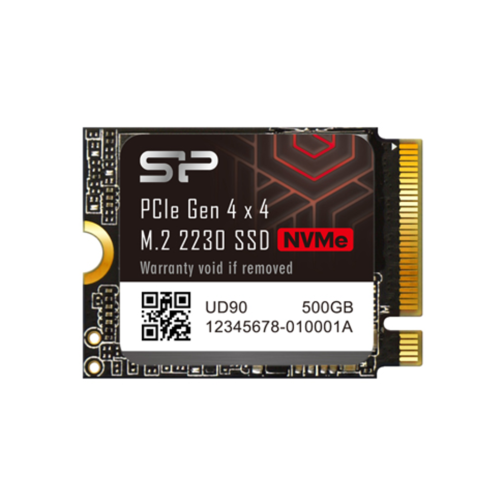 Silicon Power UD90 500GB R/W up to 5,000/3,200 MB/s PCIe 4.0 Gen 4x4 M.2 2230 SSD