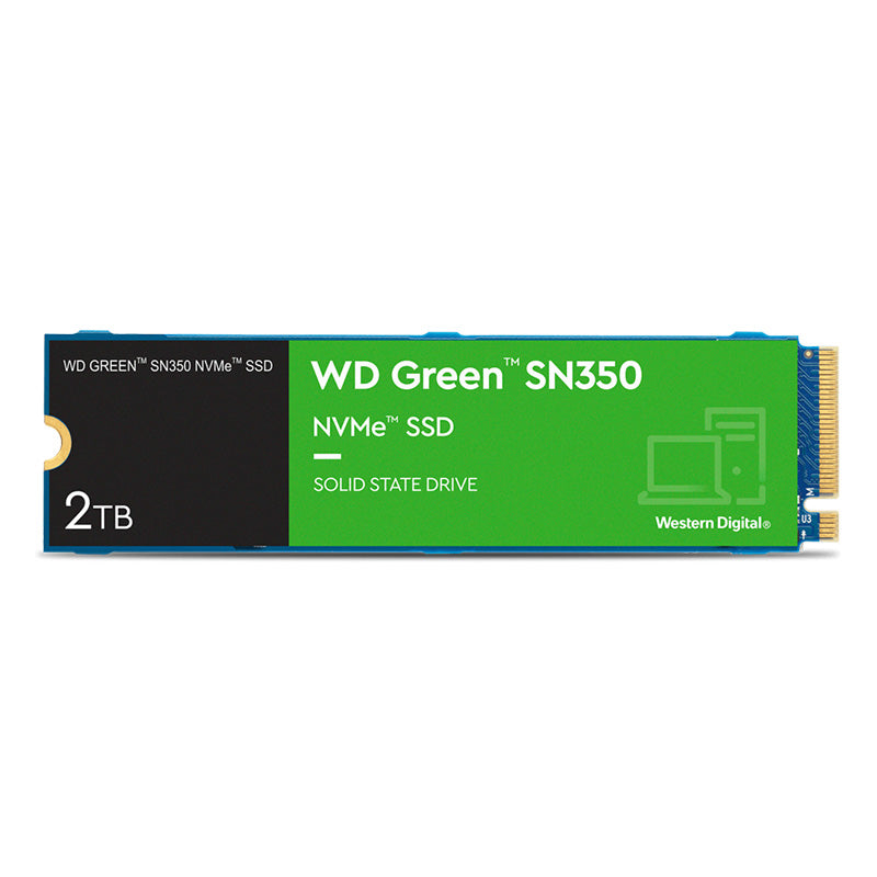 Western Digital 2TB Green SN350 PCIe M.2 2280 NVMe SSD