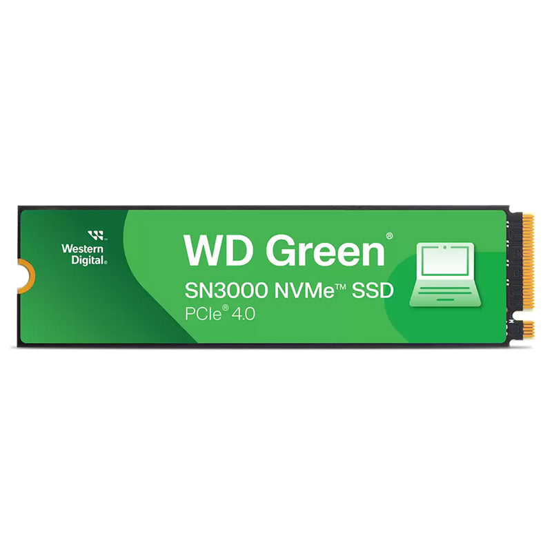Western Digital Green 1TB SN3000 PCIe Gen4 M.2 2280 NVMe SSD