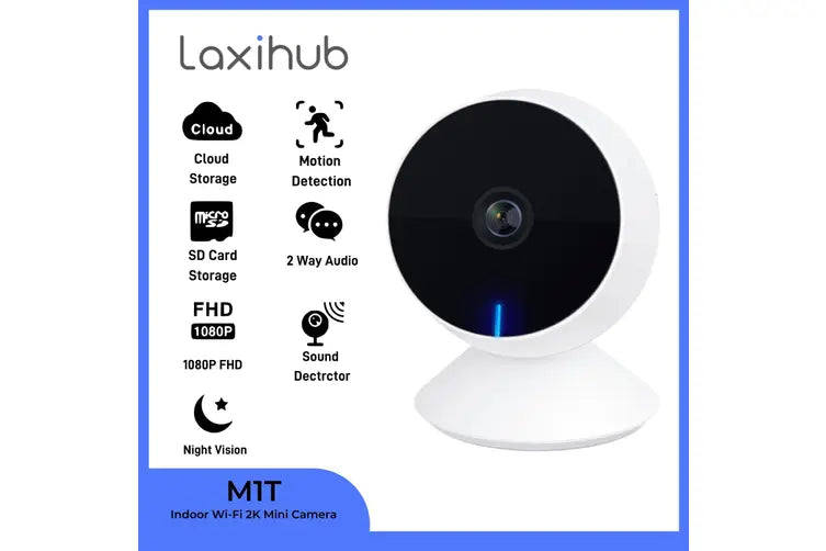 Laxihub Indoor Wi-Fi 2K Mini Camera M1T