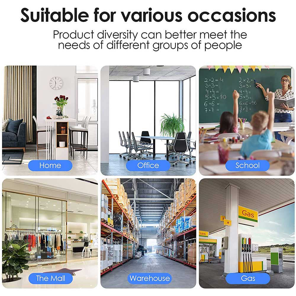 Security Camera Light Bulb Camera 1080P Color Night Vision 2.4GHz WiFi Home Surveillance Cameras E27 Two-Way Audio Works with Alexa Google