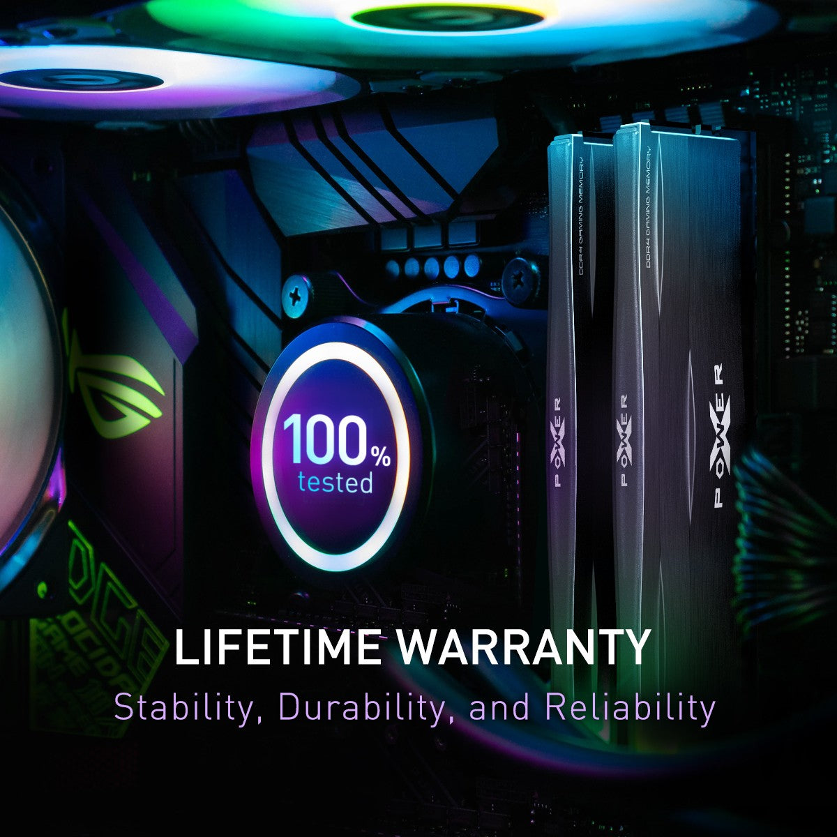 Silicon Power 32GB  SP032GXLZU320BDC 3200MHz XPOWER Zenith Gaming Desktop Memory DDR4 RAM