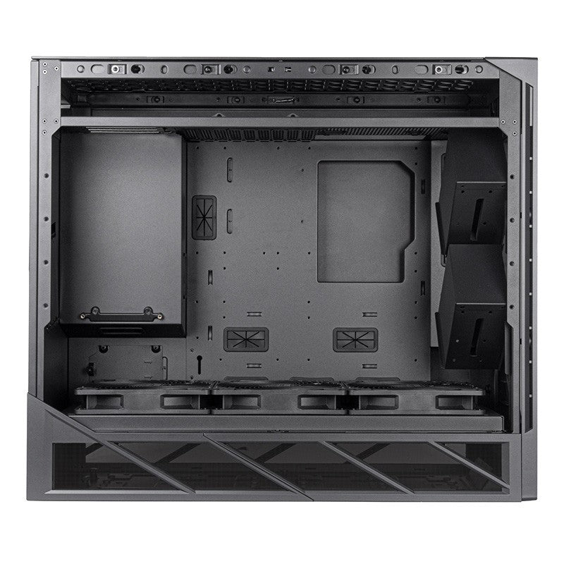 SilverStone Alta F2 Tempered Glass ATX Case - Black