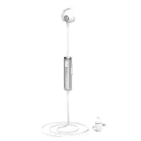 Simplecom Metal In-Ear Sports Bluetooth Stereo White Headphones