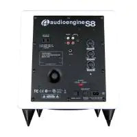 Audioengine S8 Powered Subwoofer Hi-Gloss White