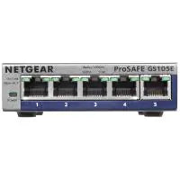 Netgear GS105E-200AUS 5 Port Gigabit Manage Prosafe Plus switch