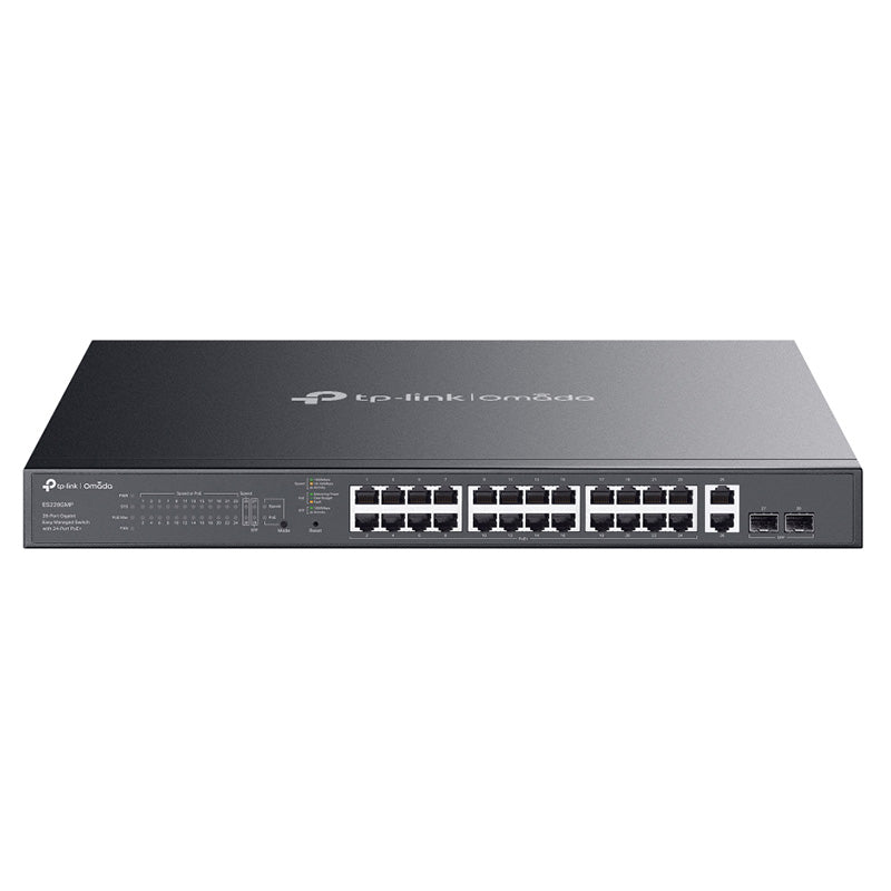 TP-Link Omada 28-Port Gigabit Easy Managed Switch with 24-Port PoE+