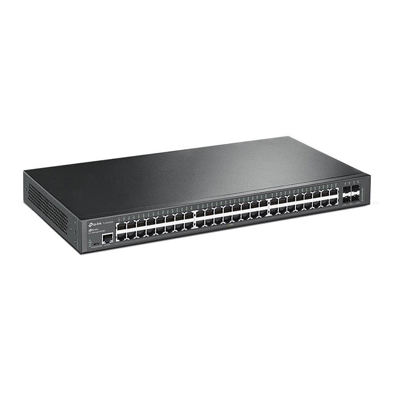 TP-Link JetStream 48-Port Gigabit L2+ Managed Switch with 4 10GE SFP+ Slots