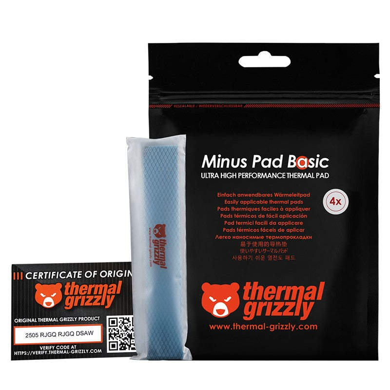 Thermal Grizzly Minus Pad Basic Thermal Pad - 120x20x2mm 4pcs