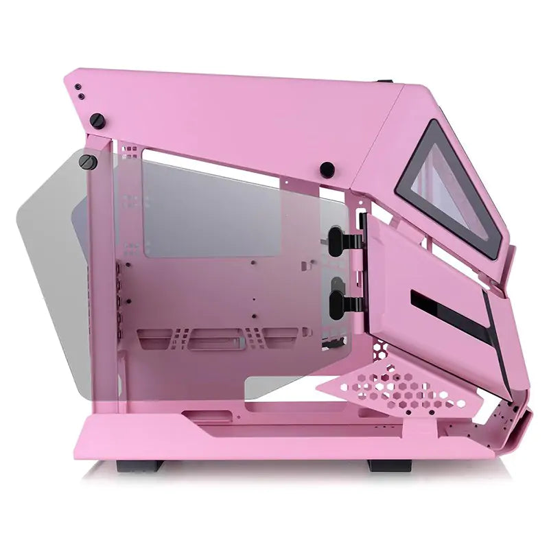 Thermaltake AH T200 TG mATX Case - Pink and Black