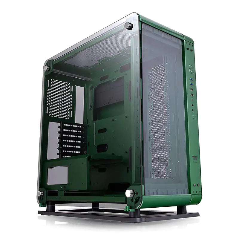 Thermaltake Core P6 Tempered Glass Mid Tower ATX Case Racing Green