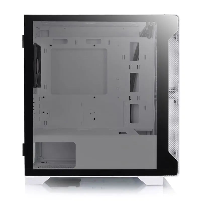 Thermaltake S100 Snow Edition Tempered Glass Micro ATX Case - White