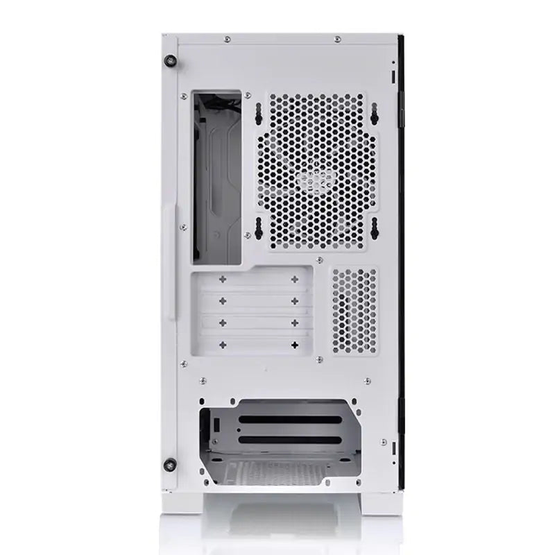 Thermaltake S100 Snow Edition Tempered Glass Micro ATX Case - White