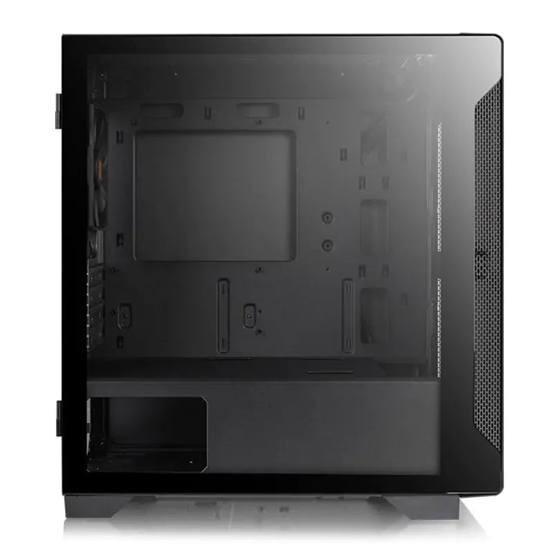 Thermaltake S100 Tempered Glass Micro ATX Case - Black