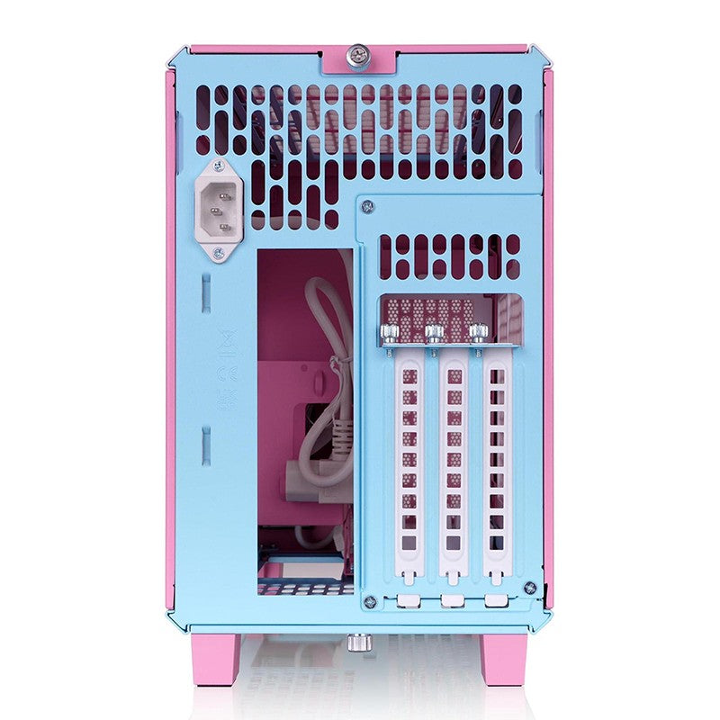 Thermaltake TR100 Mini Tower Compact Dual Chamber Mini-ITX Case - Bubble Pink
