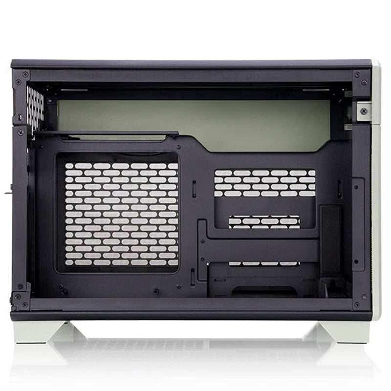 Thermaltake TR100 Mini Tower Compact Dual Chamber Mini-ITX Case - Matcha Green