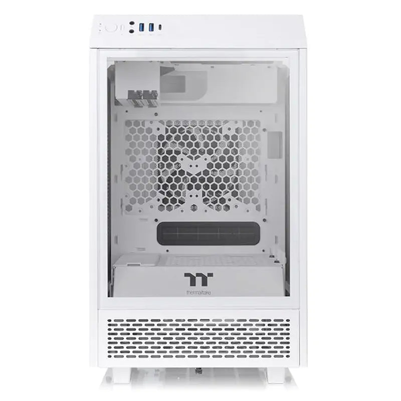 Thermaltake The Tower 100 TG Mini ITX Case - Snow