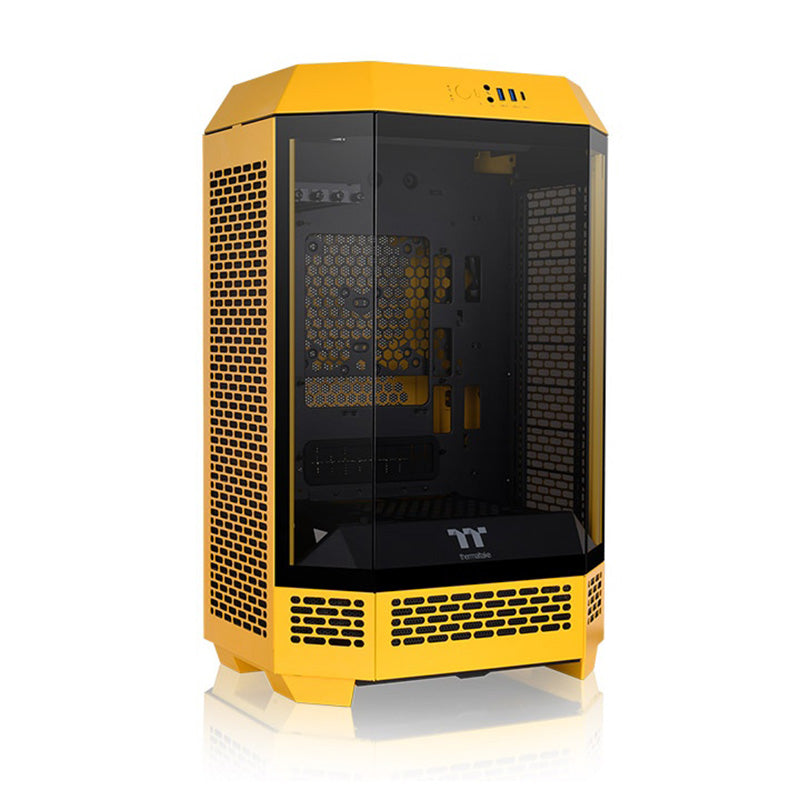Thermaltake The Tower 300 Tempered Glass Micro-ATX Tower Case - Bumblebee Edition