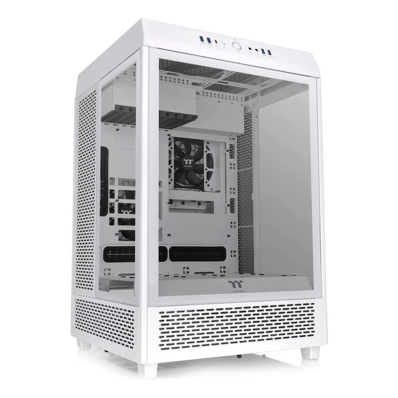 Thermaltake The Tower 500 Tempered Glass Mid Tower ATX Case White