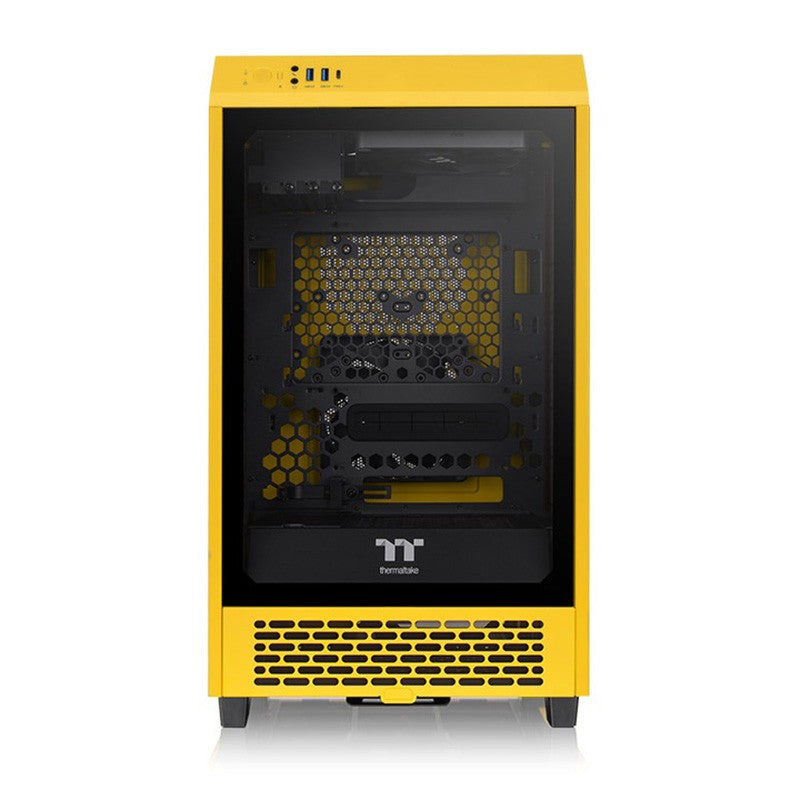 Thermaltake Tower 200 Mini TG Mini-ITX Case - Bumblebee