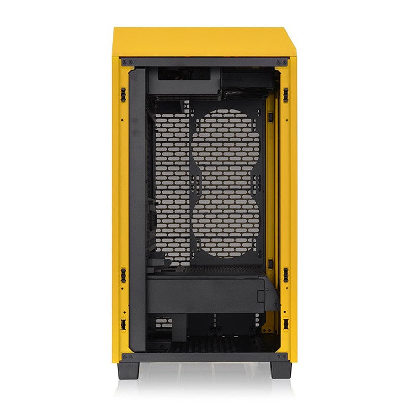 Thermaltake Tower 200 Mini TG Mini-ITX Case - Bumblebee