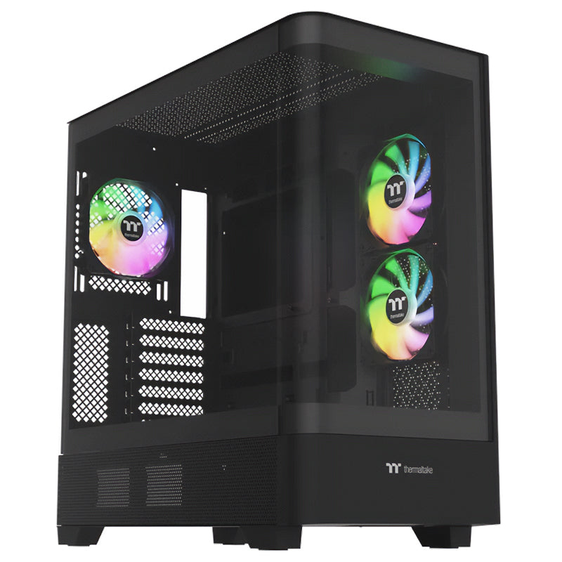 Thermaltake View 290 TG ARGB Mid Tower ATX Case - Black