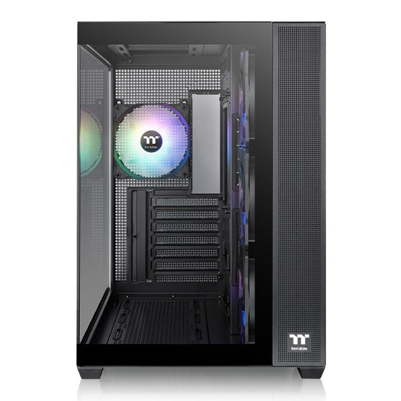 Thermaltake View 380 TG ARGB Mid Tower ATX Case - Black