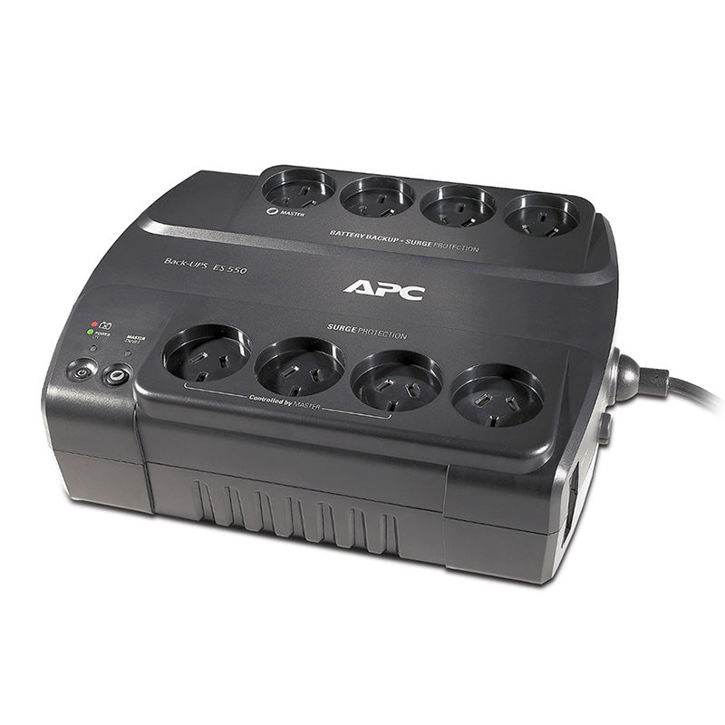 APC by Schneider Back UPS ES 8 Outlet 550VA, 550VA/230V - BE550G-AZ