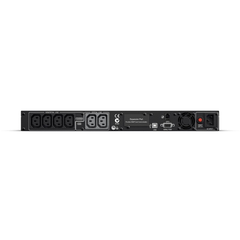 CyberPower PRO Rack LCD 1000VA / 800W 1U Line Interactive UPS