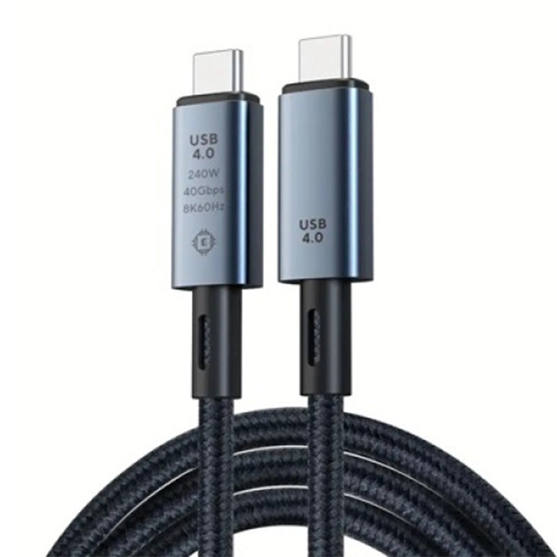 Generic USB 4.0 Type C to C 40G 8K@60Hz 240W Cable - 1m