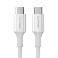 UGreen USB Type-C Male to USB Type-C Male White Cable - 1m