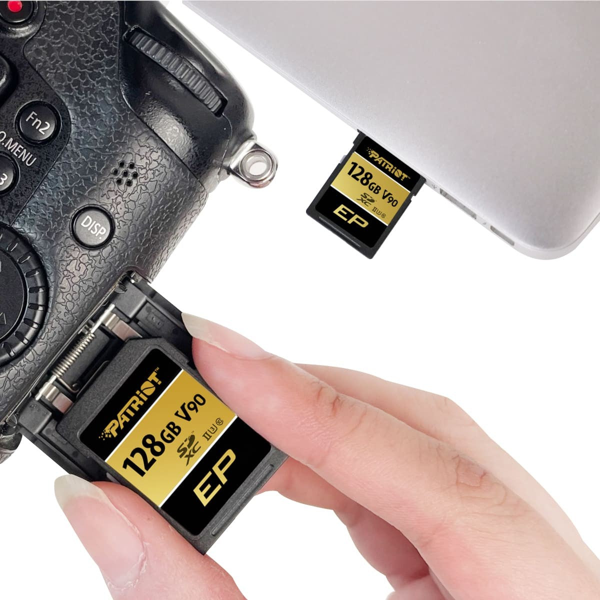PATRIOT MEMORY V90 SDXC UHS-II U3 Class 10 SD Card - PEF512GEP92SDX Supports 4K/8K Ultra-HD Video