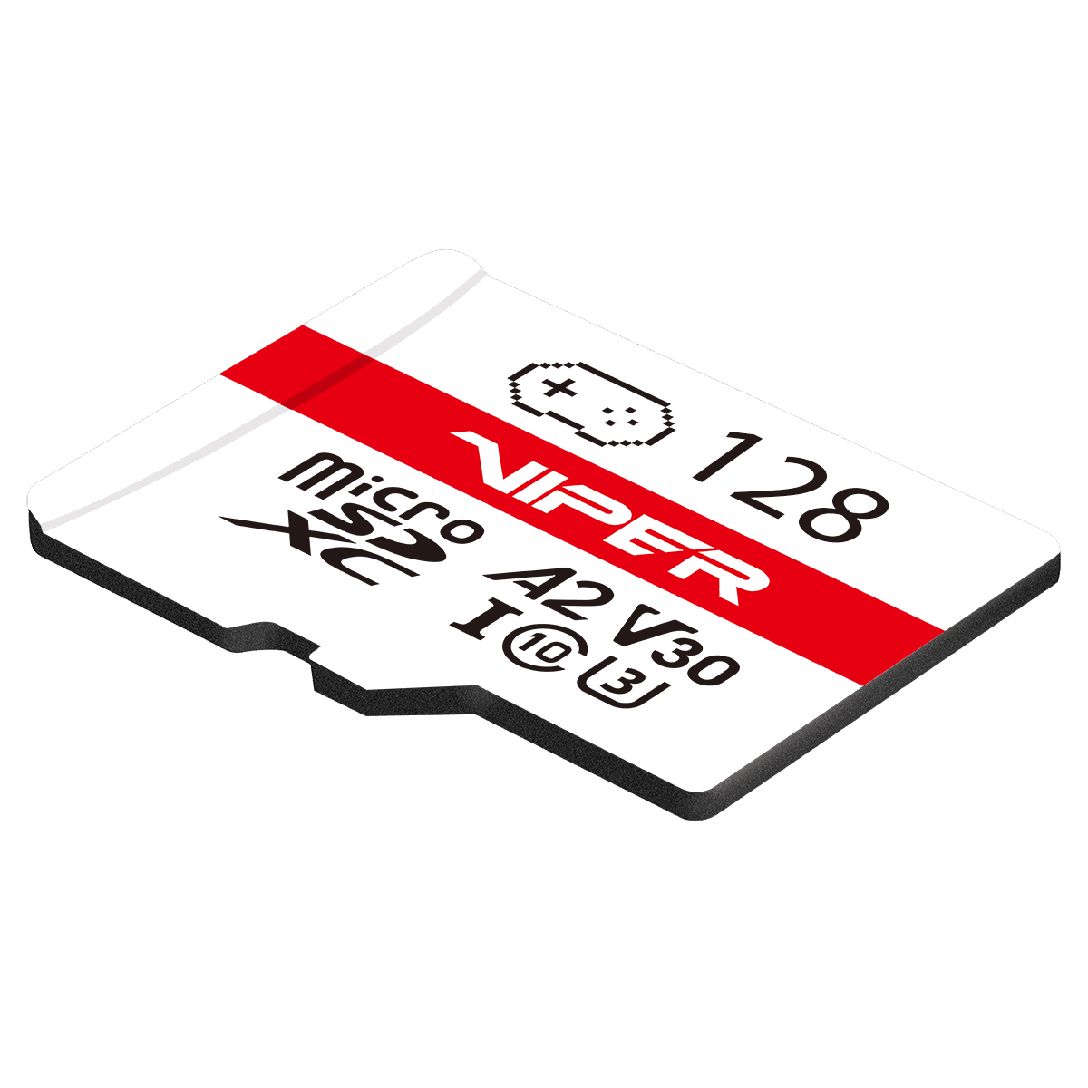 PATRIOT MEMORY  Series microSDXC CL10 U3 UHS-I V30 A2 - PV128GGM32MCX Supports 4H Video Recording