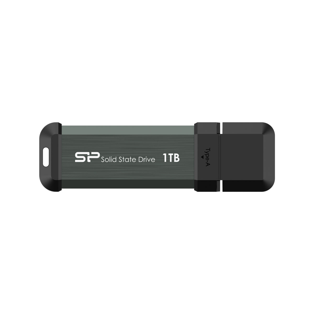 Silicon Power 1TB MS70 USB 3.2 Flash Drive - Gray, R/W up to 1,050/850 MB/s,