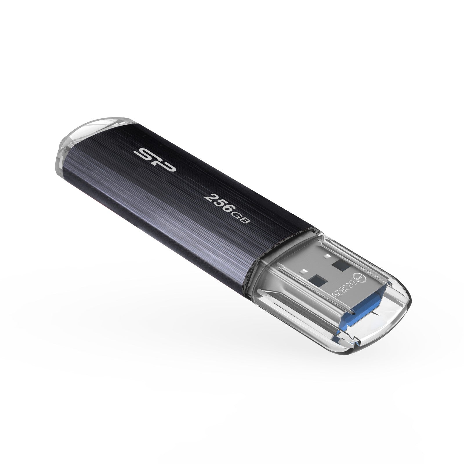 Silicon Power 256GB Blaze B02 USB 3.0 Flash Drive for Data Storage,Black