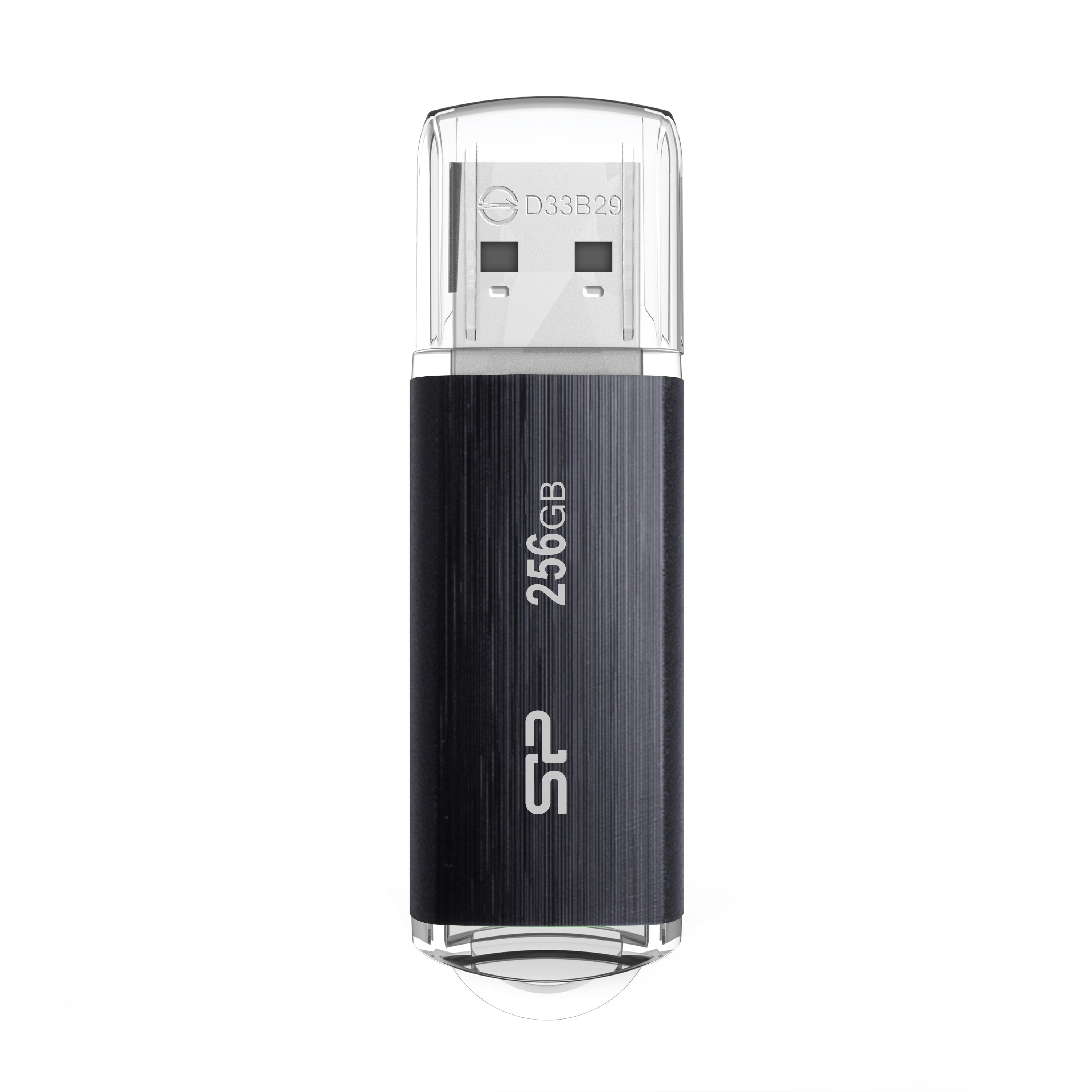 Silicon Power 256GB Blaze B02 USB 3.0 Flash Drive for Data Storage,Black