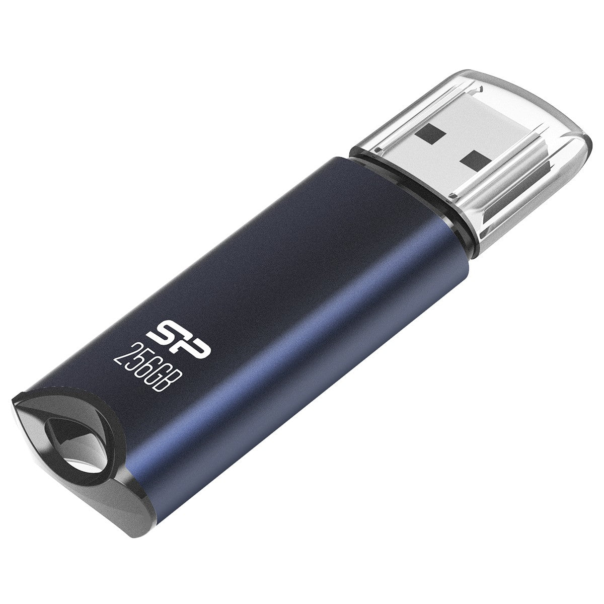 Silicon Power 256GB Marvel M02 USB 3.0 Flash Drive - Navy Blue