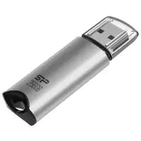 Silicon Power 256GB Marvel M02 USB 3.0 Flash Drive - Silver