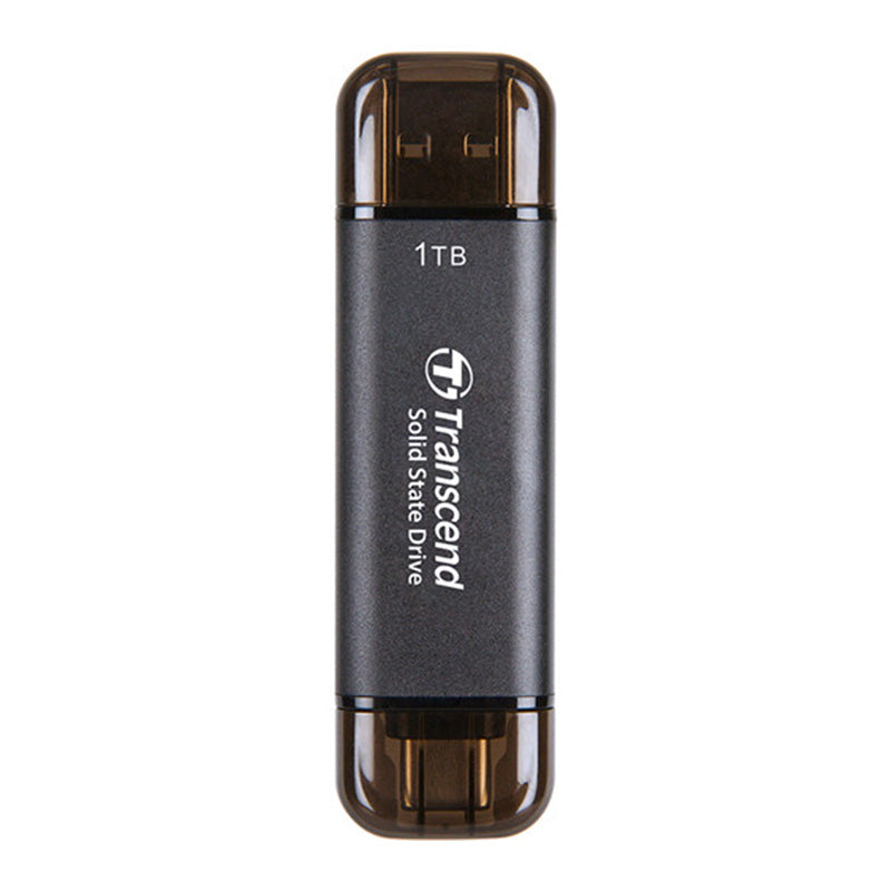 Transcend 1TB USB-C/A 10Gbps External SSD Black