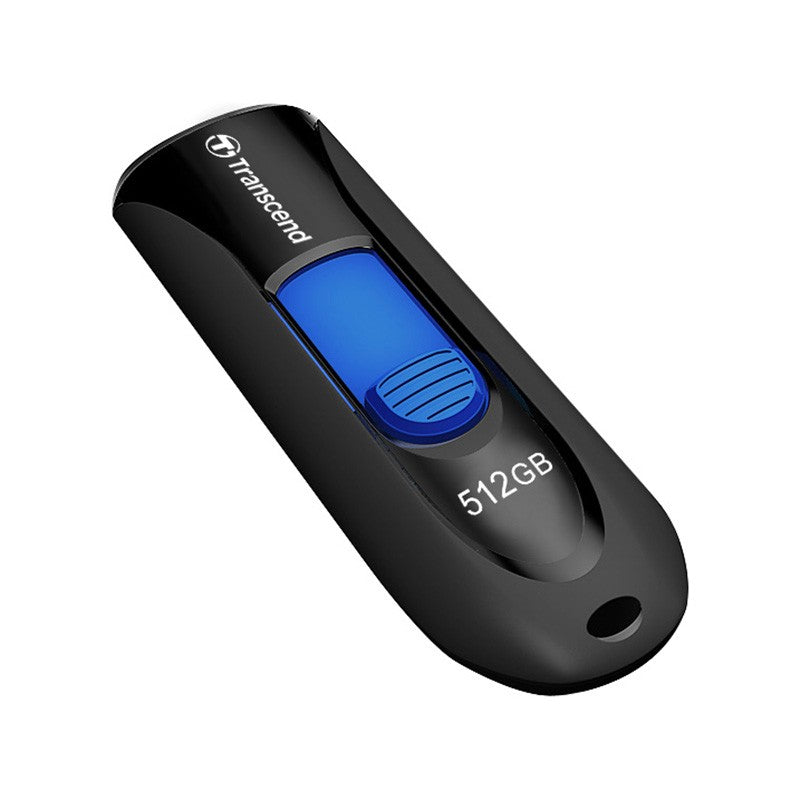 Transcend JetFlash 790 512GB USB 3.1 Gen 1 Flash Drive - Black
